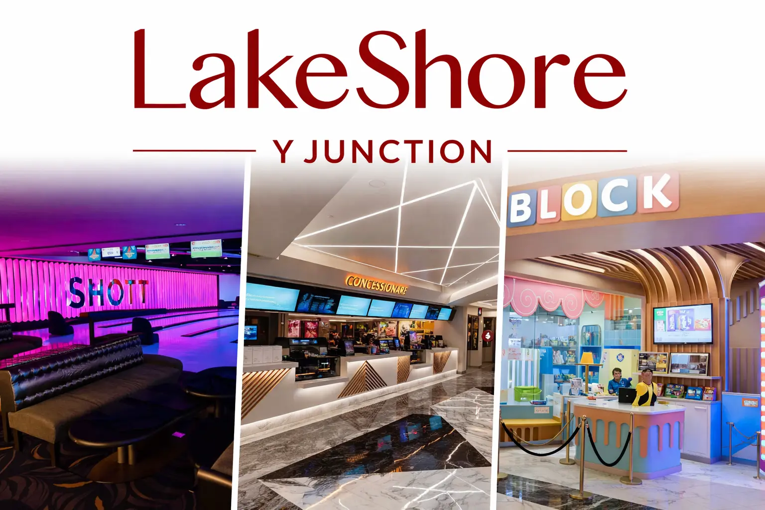 From Bowling to Blockbusters: Entertainment for All Ages at Lake Shore Y Junction